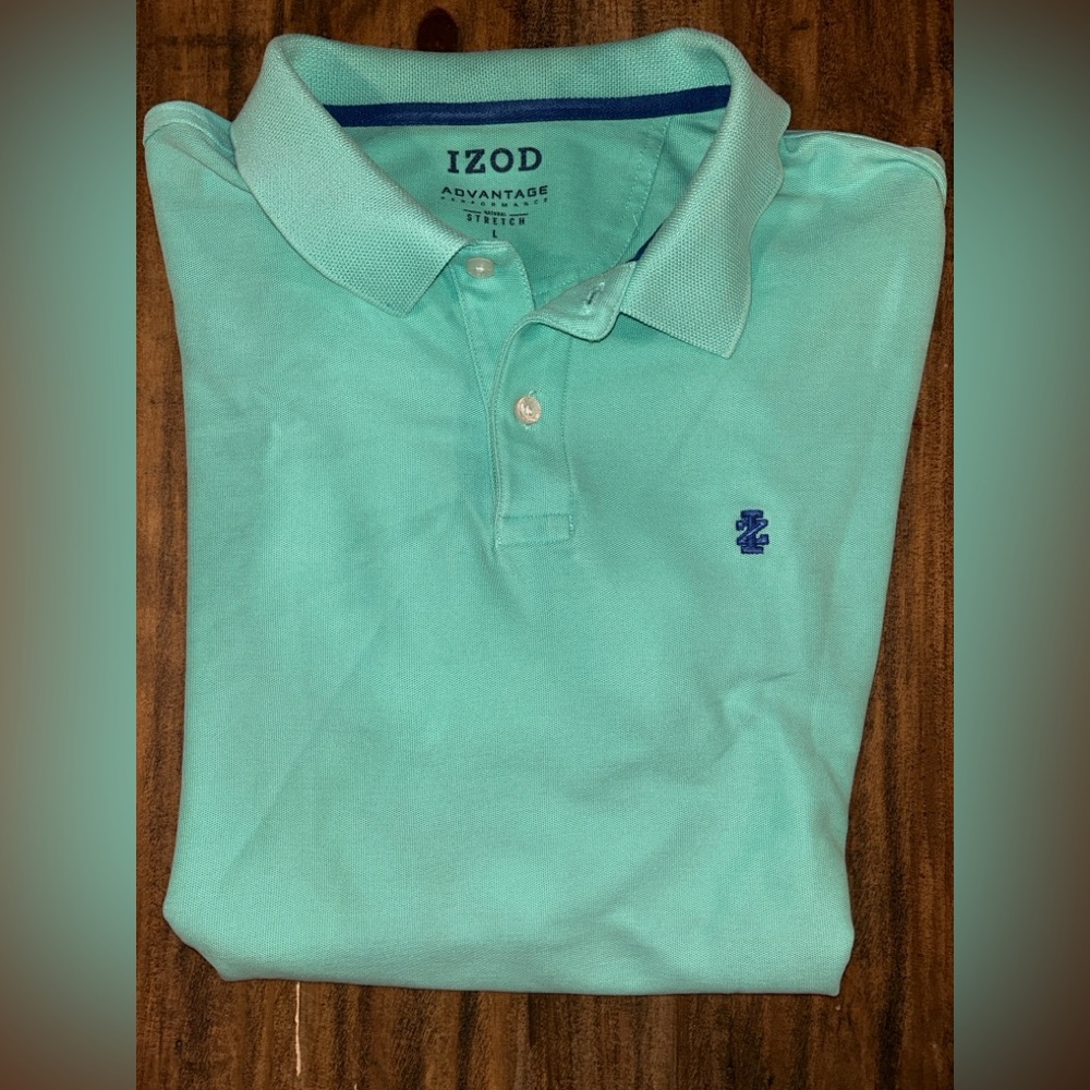 Izod Men’s Large Advantage Performance Polo Shirt